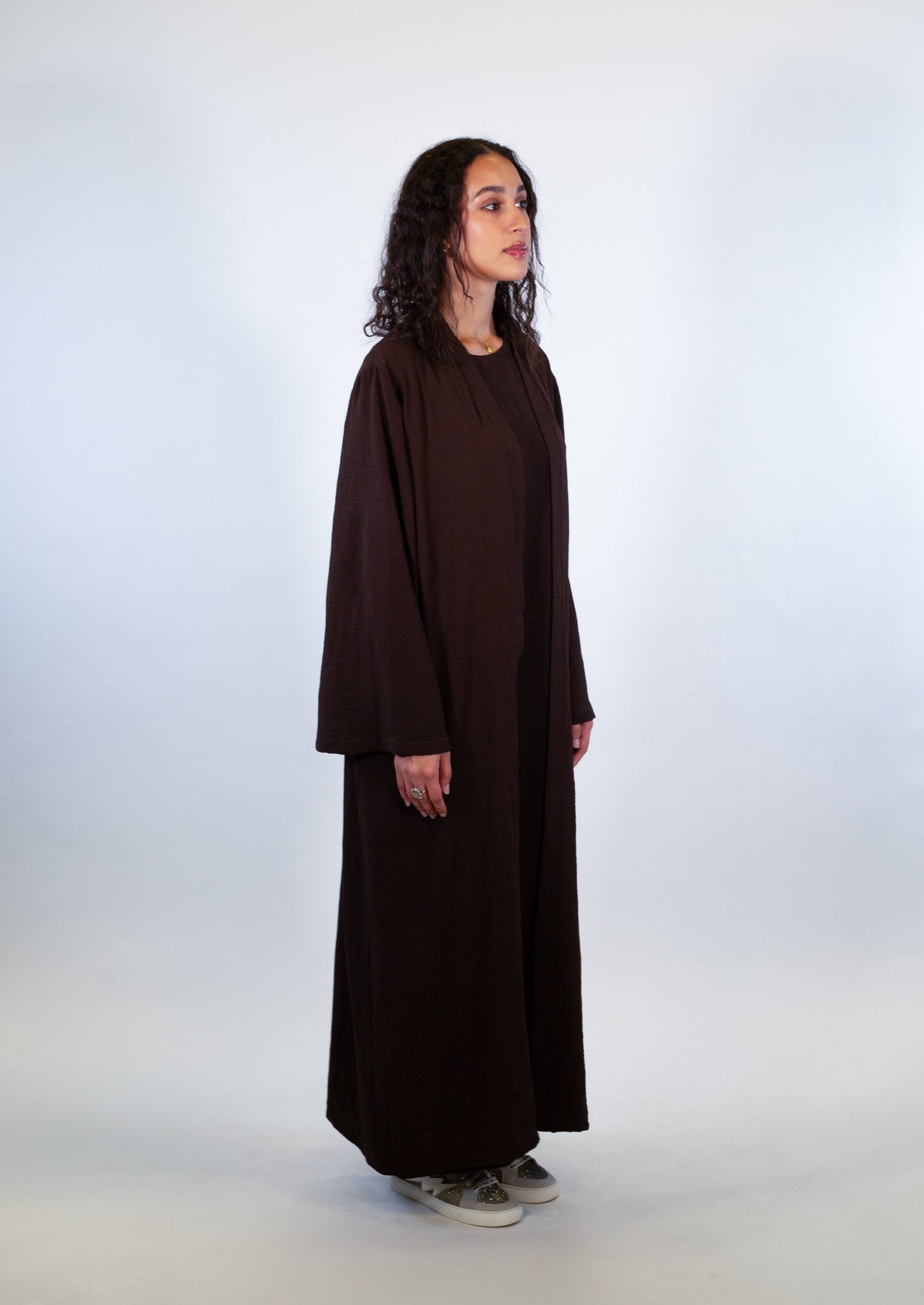 Mocha Abaya Set